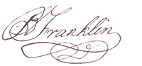 Ben Franklin Signature